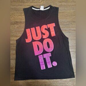 Nike Black and Gray T-Shirt